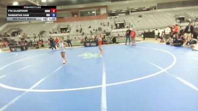56.2-61.9 lbs 3rd Place Match - Tya Elasfouri, Gracie Barra Westchase Wrestling Club vs Samantha Ham, Nebraska Wrestling Academy