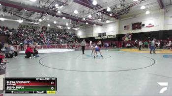 110 lbs Cons. Round 2 - Alexa Gonzalez, Santa Ana vs Susan Pham, Santiago GG