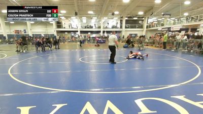 77 lbs Quarterfinal - Peter Deloge III, Warwick PAL vs Evan Pillsbury, Manchester