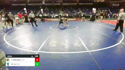 132 lbs Semifinal - Yandel Morales, Andover vs Kai Ly, Minnechaug