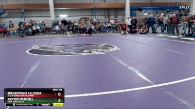 138 lbs Semifinal - Paxton Purcell, East Idaho Elite vs JohnnyRigo Sauceda, All In Wrestling Academy