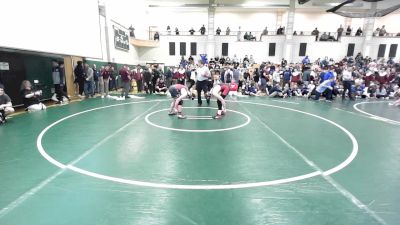 150 lbs Round Of 32 - Kyle Rhoton, North Andover vs Elijah Dansereau, Carver