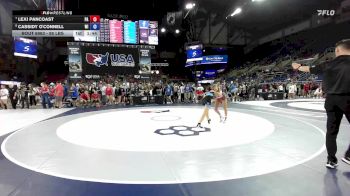 95 lbs 7th Place Match - Lexi Pancoast, PA vs Cassidy O'Connell, WI