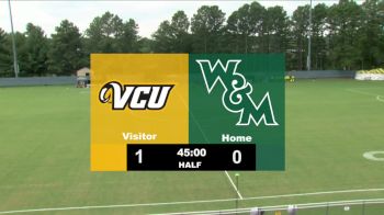 Replay: VCU vs William & Mary - Women's | Aug 27 @ 1 PM