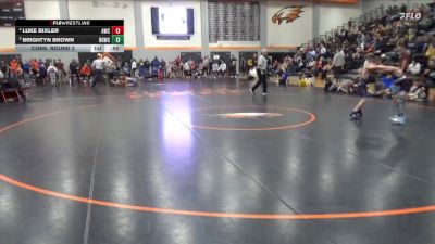 60 lbs Cons. Round 2 - Brightyn Brown, Big Game Wrestling Club vs Luke Bixler, Anamosa Wrestling Club