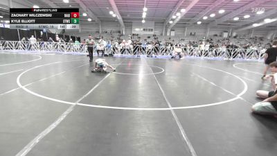 65 lbs Rr Rnd 1 - Zachary Wilczewski, Ragin Raisins Niagara ES vs Kyle Elliott, Shore Thing Sharks