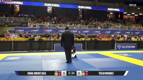 Yeilah Marquez vs Enara Jimenez Daza 2026 Pan Kids Jiu-Jitsu IBJJF Championship