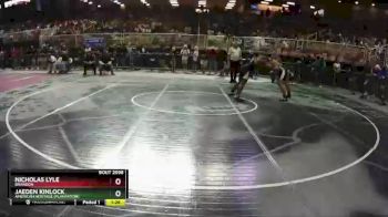 2A 220 lbs Champ. Round 1 - Jaeden Kinlock, American Heritage (Plantation) vs Nicholas Lyle, Brandon