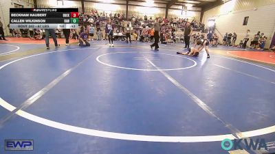 67 lbs Rr Rnd 3 - Beckham Haubert, Buck Pride Wrestling vs Callen Wilkinson, Raw Wrestling Club