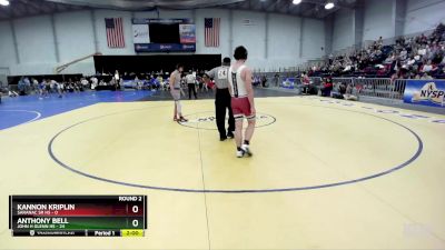 160 lbs Round 2 (3 Team) - Anthony Bell, John H Glenn HS vs Kannon Kriplin, Saranac Sr HS