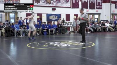 152 lbs Final - Zach Papcsy, Bethlehem Catholic vs Cade Campbell, Nazareth Area