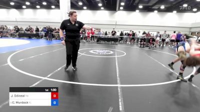 100 lbs Rd Of 16 - Jakoby Odineal, Tn vs Cooley Murdock, Fl