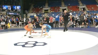 120 lbs Champ. Rd Of 128 - Adrian E. Villarreal, Oklahoma vs Declan Leonard, California