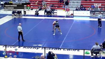 197 lbs Cons. Round 1 - Cal Johnson, Shenandoah University vs Isaiah Manning, Greensboro
