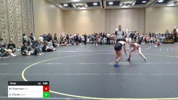 88 lbs Final - Madyn Overman, Valiant College Prep vs Audrey Flores, Warriors Of Christ