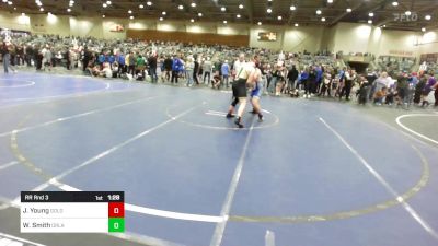 285 lbs Rr Rnd 3 - Jacob Young, Gold Rush Wrestling vs Wayne Smith, Orland Wrestling