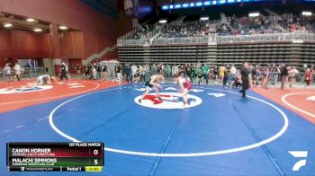 144 lbs Quarterfinal - Hunter Boss, Jackson Hole Wrestling Club vs Ty Albaugh, Torrington Wrestling Club