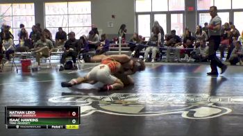 149 lbs Cons. Round 1 - Nathan Leko, Otterbein University vs Isaac Hawkins, Trine University