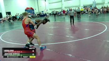 138 lbs Round 7 (8 Team) - Jermaine Dortch, Capitian Nebraska (A Team) vs Aiden King, S.E.O. Wrestling Club- Blue