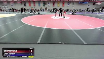 117 B Semifinal - Miyah Palacios, William Jewell College vs Lyric Hetzer, UNATTACHED