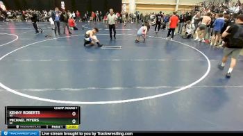 160 lbs Champ. Round 1 - Michael Myers, NE vs Kenny Roberts, WI