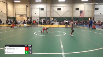 65 lbs Prelims - Gavin Schwarting, Columbus Wrestling Org. Maroon vs Preston Reker, Sidney Wrestling Club