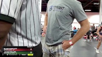 100 lbs Round 3 (4 Team) - Blake Bartlett, Quaker Nation vs Jacob Phillips, Mat Warriors White