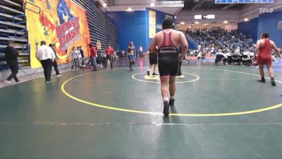 285 lbs Champ. Round 3 - ALEXANDER MIKOLASHEK, Kellam vs Caleb Rodriguez, Bishop McCort