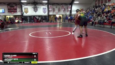 285 lbs Semifinal - Kaden Clark, PCM, Monroe vs Anthony Keys, CR Kennedy