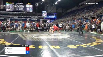 182 lbs Rnd Of 64 - Abe Assad, Illinois vs Jake Finken, Florida