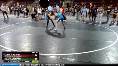 104-108 lbs Round 3 - Jayden Hubbard, Widefield Wrestling Club vs Connor Martin, Betterman Elite Wrestling