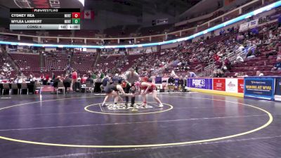 155 lbs Consi 4 - Cydney Rea, Northwestern-G vs Mylea Lambert, Northampton-G