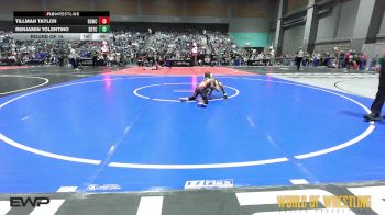 52 lbs Round Of 16 - Tillman Taylor, Rising Sun Wrestling Club vs Benjamin Tolentino, Silvaback Training Center