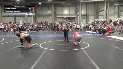 190 lbs Cons. Round 2 - Katelyn Griffin, Smoky Valley vs Jena Grame, Rossville