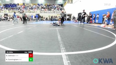 55-58 lbs Semifinal - Melissavette Alba, SARfit vs Breckin DeAnda, Husky Wrestling Club