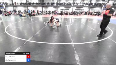 107 lbs Quarterfinal - Leona Gao, Brooklyn Tech vs Lily Runez, Choate Rosemary Hall