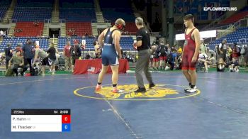 220 lbs Cons 16 #2 - Peyton Hahn, Missouri vs Macintyre Thacker, Utah