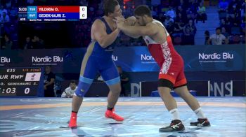 130 kg 1/4 Final - Osman Yildirim, Turkey vs Zurabi Gedekhauri, Russian Wrestling Federation