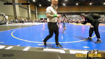 58 lbs Consi Of 16 #2 - Redd Aigner, La Pine Hawks vs Roman Jimenez, Legacy Wrestling Center