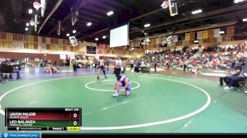 170 lbs Champ. Round 1 - Leo Balanza, Temescal Canyon vs Javon Major, Paloma Valley