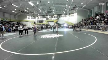 157 lbs Semifinal - Georges Daniel, St Augustine vs Aiden Chur, Granite Hills