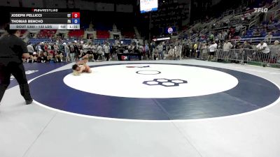132 lbs Champ. Rd Of 128 - Joseph Pellicci, CT vs Thomas Bencho, PA