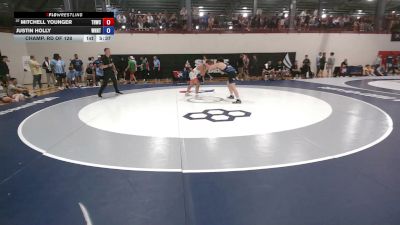 70 kg Champ. Rd Of 128 - Mitchell Younger, Tar Heel Wrestling Club vs Justin Holly, WNY RTC