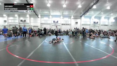 64 lbs 3rd Place - Levi Noce, Brawler Elite-EL vs Wyatt Eastman, Revival Orange-EL