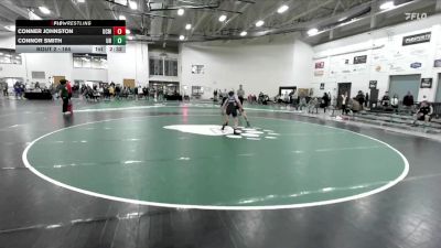 165 lbs Champ. Round 1 - Connor Smith, Unattached vs Conner Johnston, Central Missouri