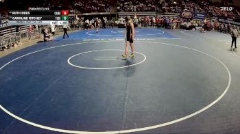 G 120 lbs Cons. Round 2 - Ruth Dees, Caddo Magnet Girls vs Caroline Ritchey, Terrebonne Girls