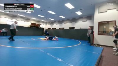 113 lbs Champ. Round 1 - Cesar Orozco, Thunder Basin vs Tannar Fullenwider, Campbell County