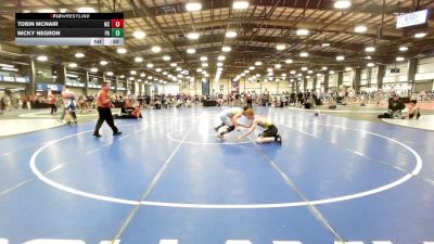 152 lbs Consolation - Tobin McNair, NC vs Nicky Negron, PA