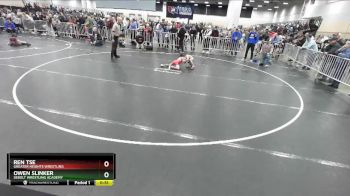 53 lbs Cons. Round 3 - Owen Slinker, Sebolt Wrestling Academy vs Ren Tse, Greater Heights Wrestling