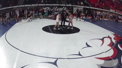 77.8-86.8 lbs Champ. Round 2 - Elena Vreeland, Alaska vs Lauren Riga, Oregon